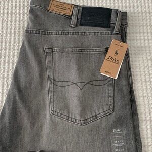Ralph Lauren Gray Slim Straight Jeans